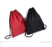 Mochila con cordón Hombres Mujeres Impermeable Ligero Trave Bolso de Lazo de La Moda Bolsa de Hombro para Adolescente Niños Niñas