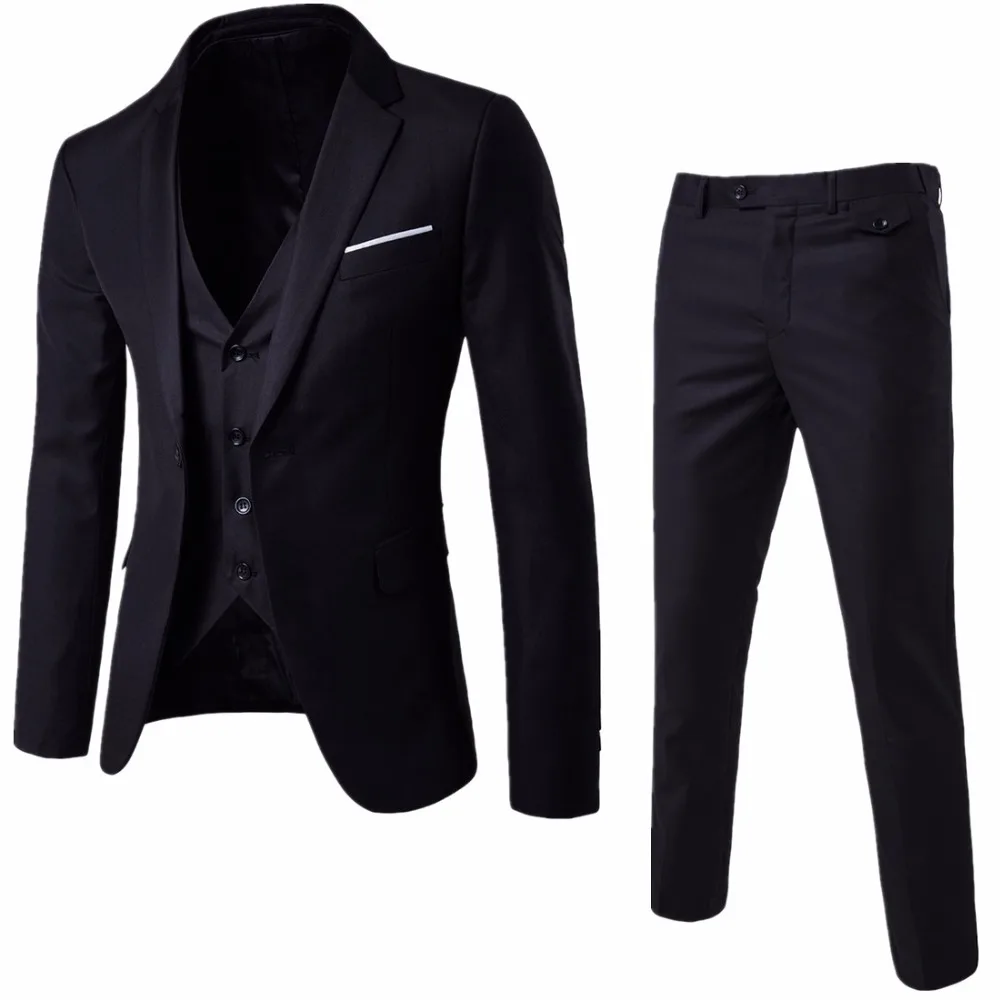 

Slim Fit Latest Coat Pant Designs Men Wedding Suits Groom Tuxedo IN Stock Best Man Suit Purple Gray Sky Blue Jacket Vest Pants