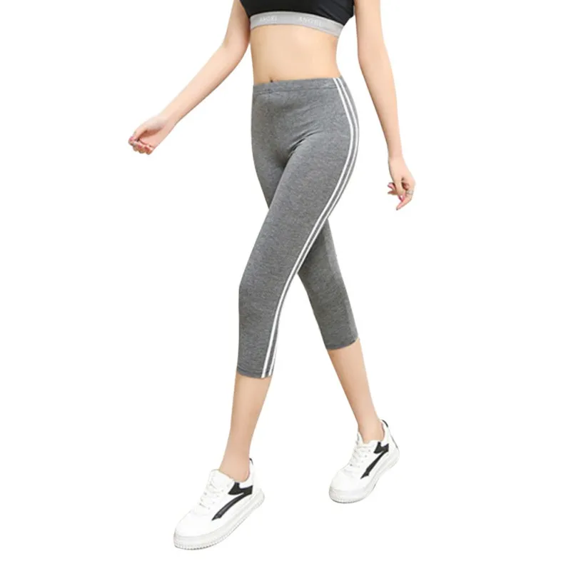 Plus Size 5XL Mid Waist Fitness Legging Plump Female High