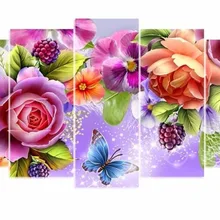 Алмазная картина на заказ цветы бабочки Роза 3d Алмазная картина Полная площадь Алмазная вышивка кофе eid mubarak