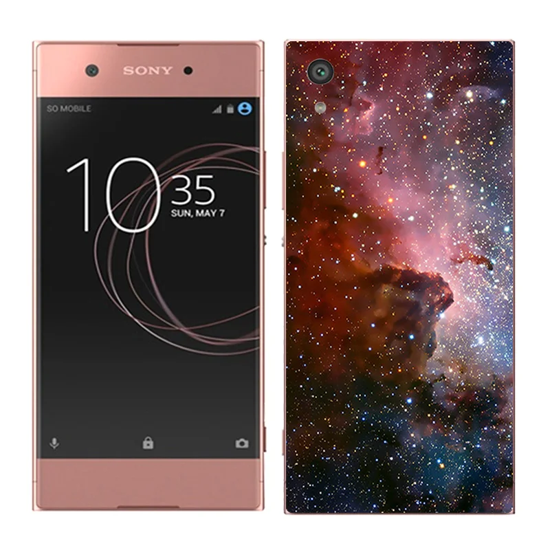 Мягкий чехол из ТПУ для sony Xperia XA1, чехол для телефона с пейзажем, чехол s для sony XA1 G3121 G3112 G3123 G3116, двойной чехол 5,0"