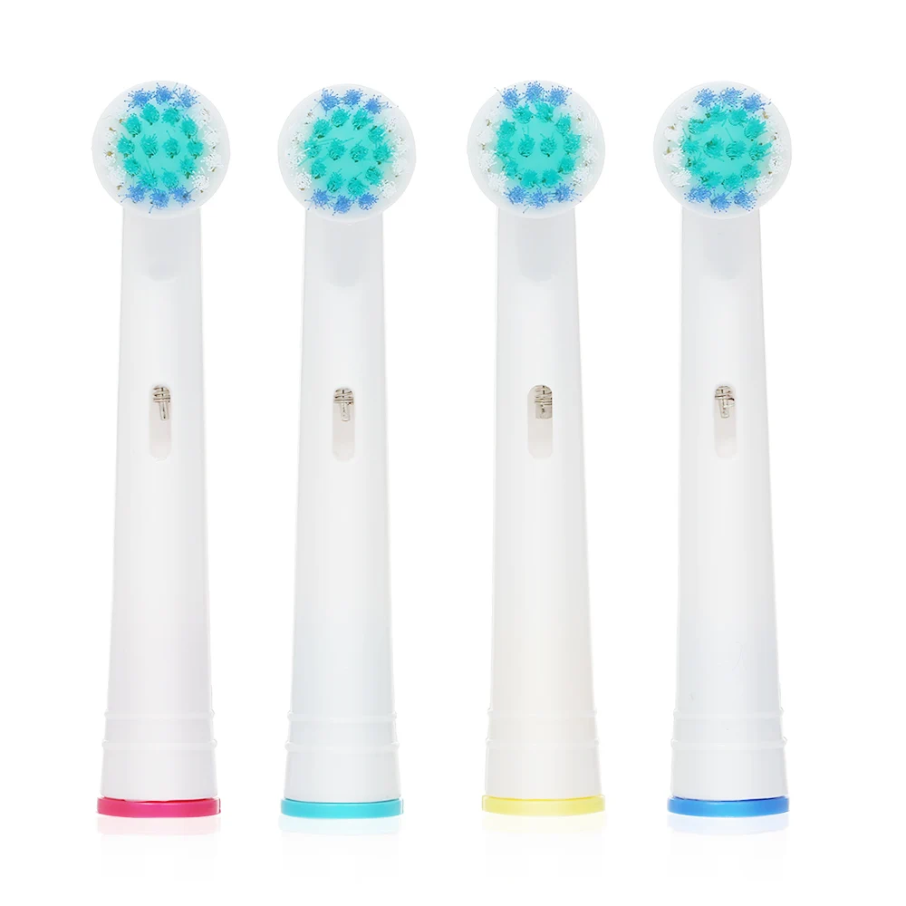 

4Pcs Electric Toothbrush Heads Replacement clareador de dente cepillo de dientes eletrica Fit for Braun Oral B Vitality EB17-4
