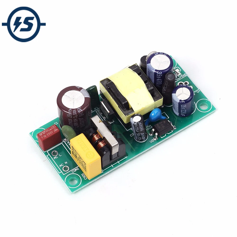 AC DC Шаг вниз Питание понижающий преобразователь 24 V 500mA изолированный Мощность 220