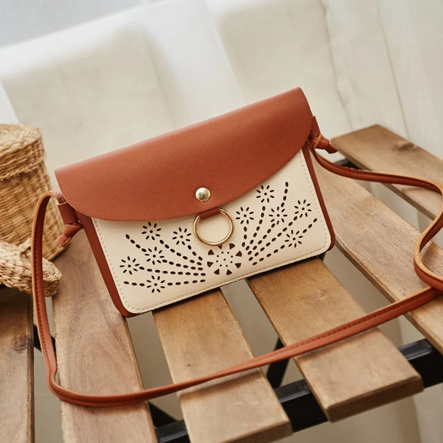 

New Women Shoulder Bags Luxury Handbags Women Bags Designer Ladies Messenger High quality PU material Handmade Mobile Phone bag