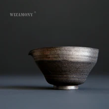WIZAMONY японский стиль ручной набор для чая чайник жаростойкий сырой керамики чай кувшин ярмарка кружка ча хай Gongdao чайная чашка