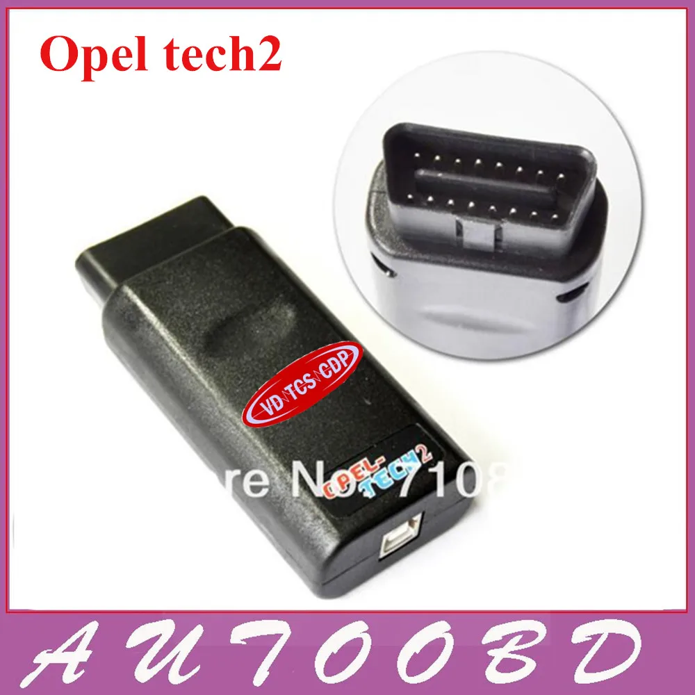2016 Hot Newest super professional diagnostic tool opel tech 2 tech2 usb interface OBD2 OBDII tools