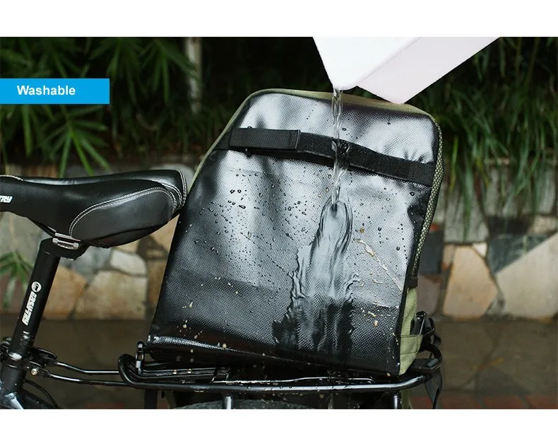 ROSWHEEL Аксессуары для велосипеда 37Л MTB, сумка для горного велосипеда 3 в 1, многофункциональная сумка для дорожного велосипеда, сумка для заднего сиденья багажника