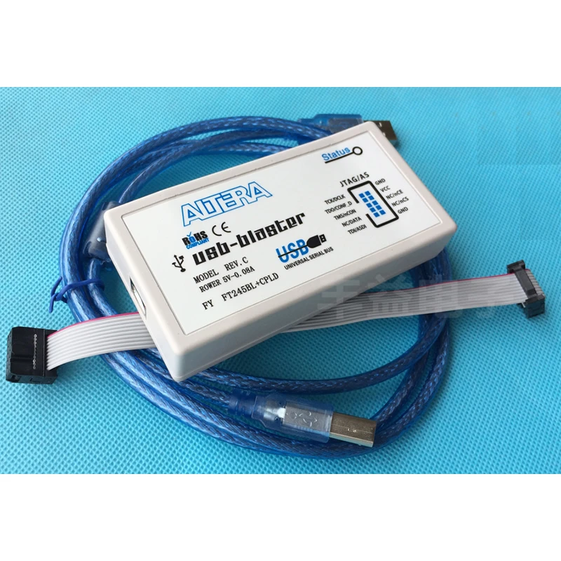 Altera Usb Blaster Download Line Fpga Cpld Downloader Rev C Original Scheme Integrated Circuits Aliexpress