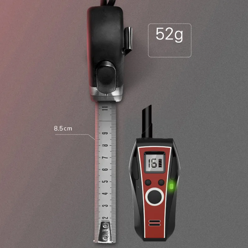1pz Bluetooth Walkie Talkie Headphone Nirkabel Intercom Handset USB Charger Xiao Mi Portable Headphone Mi Ni Radio Handphone