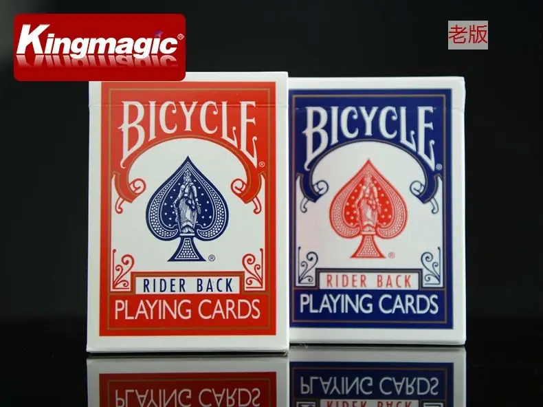 

Original Bicycle Poker 1 pcs price Red or Blue Bicycle Regular Playing Cards Rider Back 808&Standard Sealed Decks,magic tricks