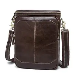 Новое поступление amasie Пояса из натуральной кожи небольшой лоскут бизнес Для мужчин Ежедневно Винтаж сумка большой подарок для отца EGT0132