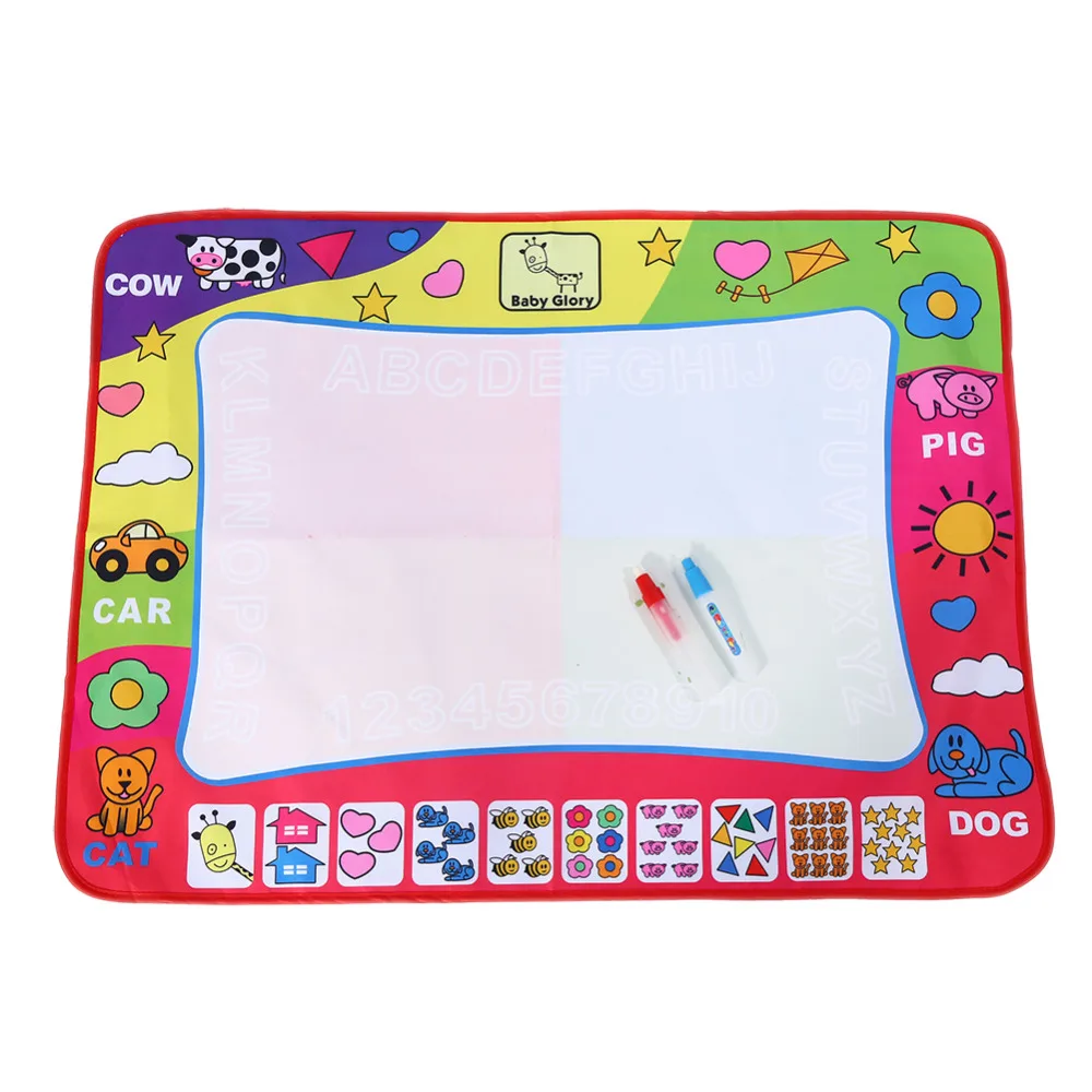 Детский коврик для письма с изображением воды, коврик для рисования, развивающий коврик для рисования, развивающий коврик для рисования
