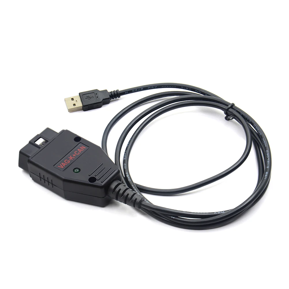 VSTM VAG Com v 1,4 commander k+ can OBD 2 USB сканер работает на Windows программное обеспечение vag-com CAN K-line commander 1,4 кабель для Audi