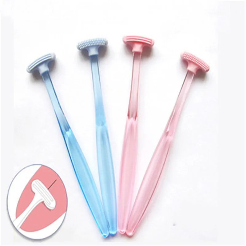 Soft Tongue Scraper Brush Cleaning The Surface of Tongue Oral Cleaning