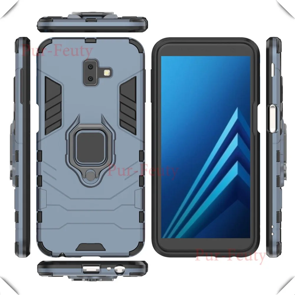 Case For Samsung J6 Plus Armor Fitted Case For Samsung J6 Prime Soft TPU Hard PC Silicon Shockproof Phone Cover Coque Shell Capa (15)
