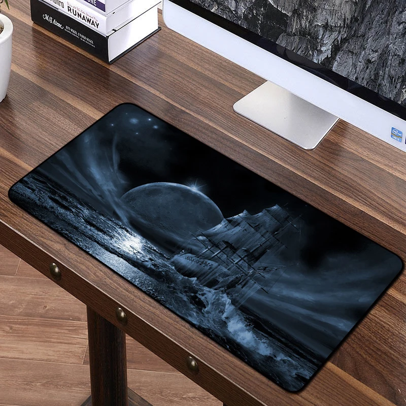

FFFAS 70X40cm Large Gaming Mouse Pad Mousepad Mat Anti-slip Rubber Cloth Keyboard Office Desk Pad Computer Gamer Game Mat
