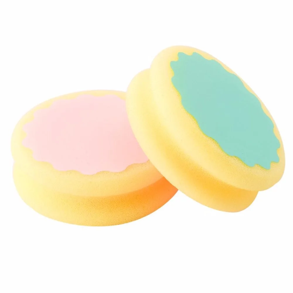 

Women Painless Hair Removal Depilation Sponge Double-sided Pad Round Shape Waxing Polishing Face Arm Leg Hair Removal Tool