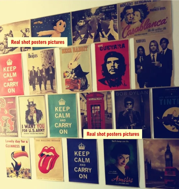 Tim Burton movie posters . Sweeney Todd .Sleepy Hollow . Dark Shadows full.Kraft Paper Antique Poster/8006