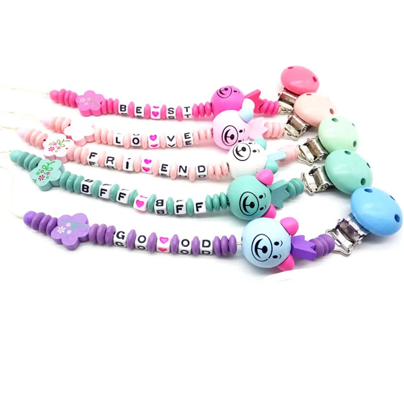 

Baby Pacifier Clip Chain New Baby Boys Girls Pacifier Clips Newborn Dummy Pacifier Chain Clip Holder Baby Nipple Feeding