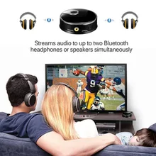 OOTDTY Bluetooth передатчик двойной поток Bluetooth передатчик Цифровой оптический волокно беспроводной аудио адаптер Горячая Прямая поставка