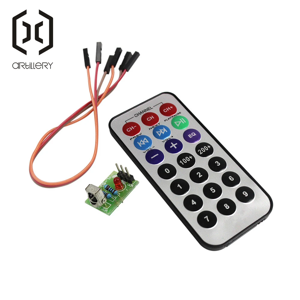 

HX1838 Infrared Remote Control Module IR Receiver Module DIY Kit HX1838 for arduino DIY KIT