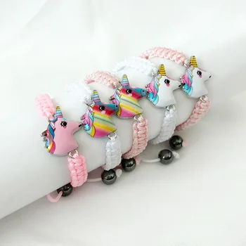 DIY Knitting Unicorn Bracelet