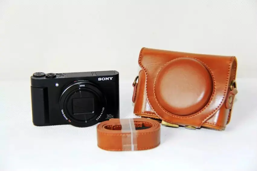 Кожаный чехол для цифровой камеры SONY Cyber-shot DSC-HX90V HX90 WX500