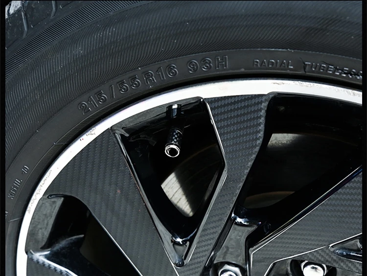 Theftproof алюминиевое колесо автомобиля Шины Клапаны штока шины воздушные колпачки герметичные крышки для Honda Civic- 10th Gen Sedan