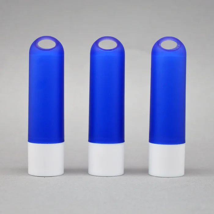 100pcs 5ML Empty Lipstick Tube,Round Hook type Plastic Lip Balm