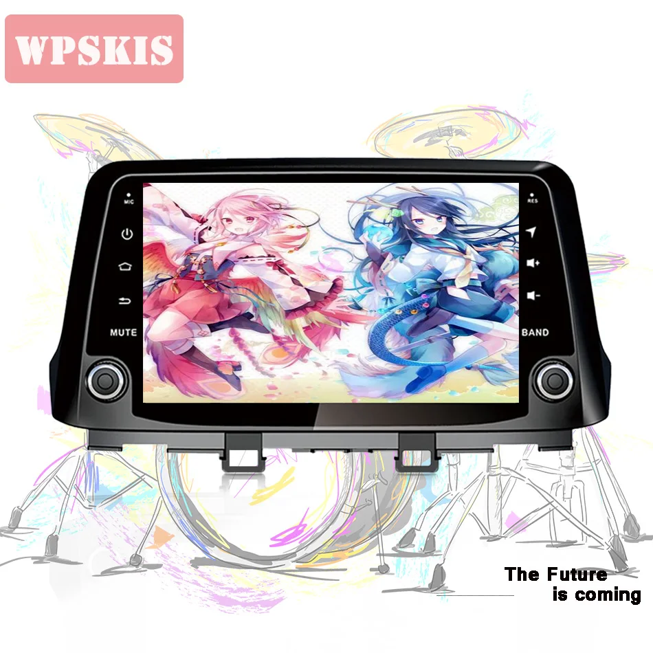 Cheap Auto Octa Core 4G+64G android 9.0 car Gps dvd for Hyundai Kona 2017 2018 Auto car radio video player gps navigation in dash 2