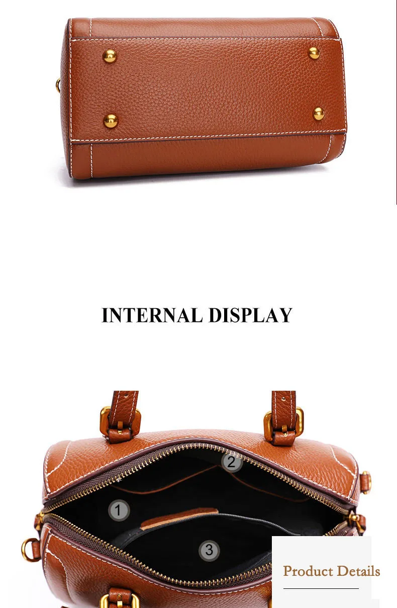 High-end quality Real leather women's handbags fashion bags ladies bags 2018 luxury handbags women bags designer (11)