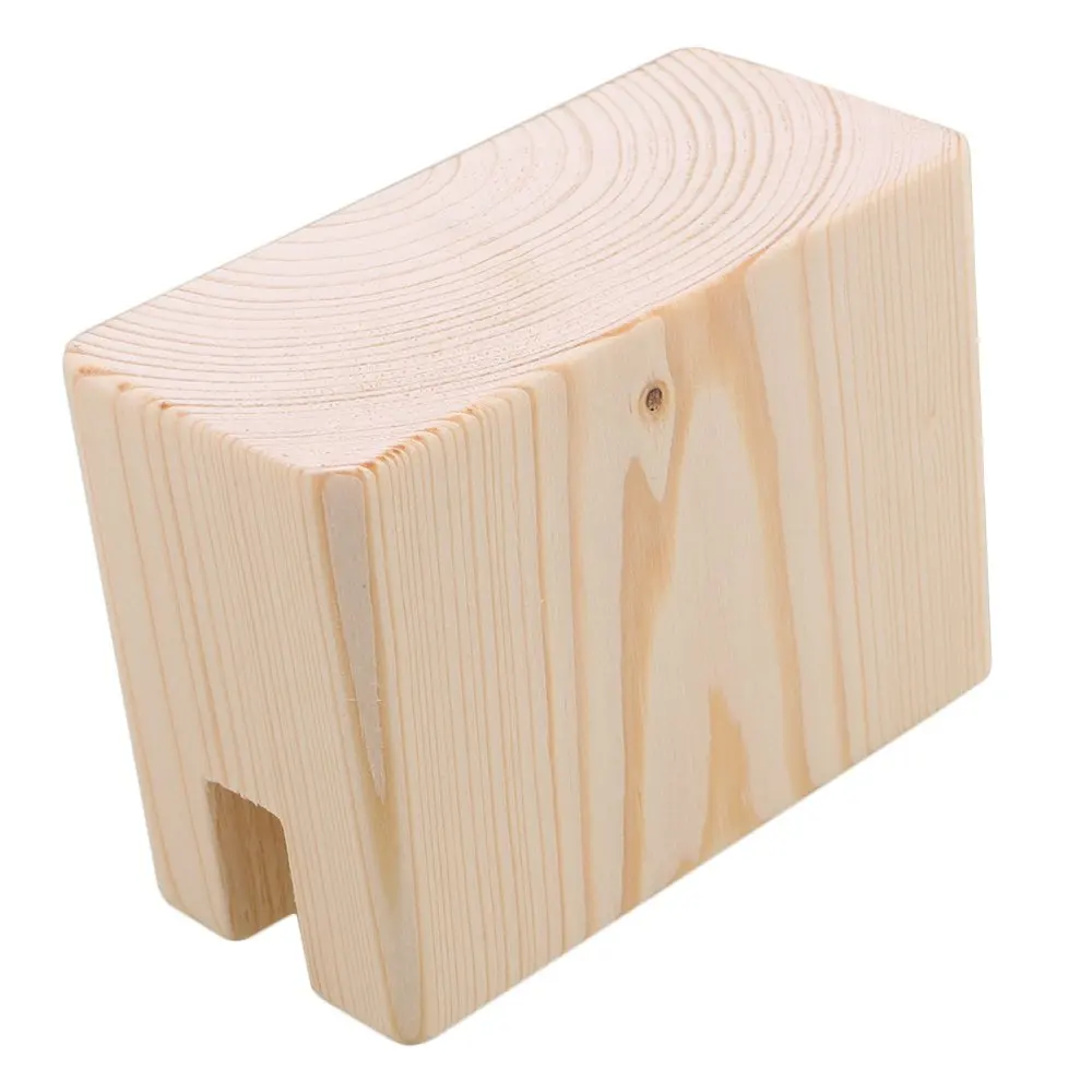 2pcs 10x5x7 5cm Wood Table Desk Bed Risers Lift Furniture Lifter