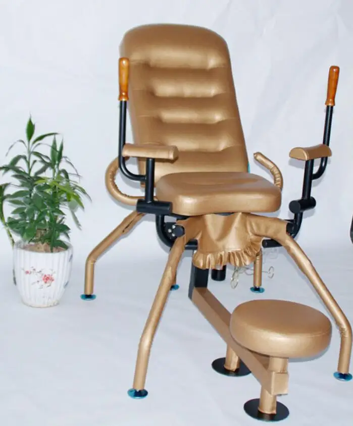 Многофункциональное секс-кресло для создания любви Осьминог стул секс мебель Забавный отель секс счастливые стулья - Цвет: gold