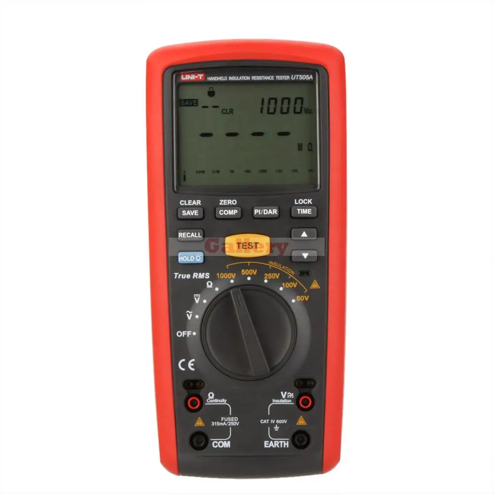 Uni T Ut505a 1000v Digital Handheld True Rms Megger Insulation