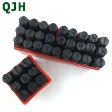 Aço morrer metal carimbar kit punch tool número letra alfabeto carimbos ferramentas diy jóias ouro prata metal logotipo de couro selo(China)