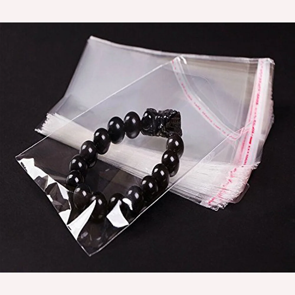 

Clear Self Adhesive Seal Gift Packaging Packages Bag OPP Poly Plastic Bag Self Sealing Cellophane Bags Resealable Plastic Baggie
