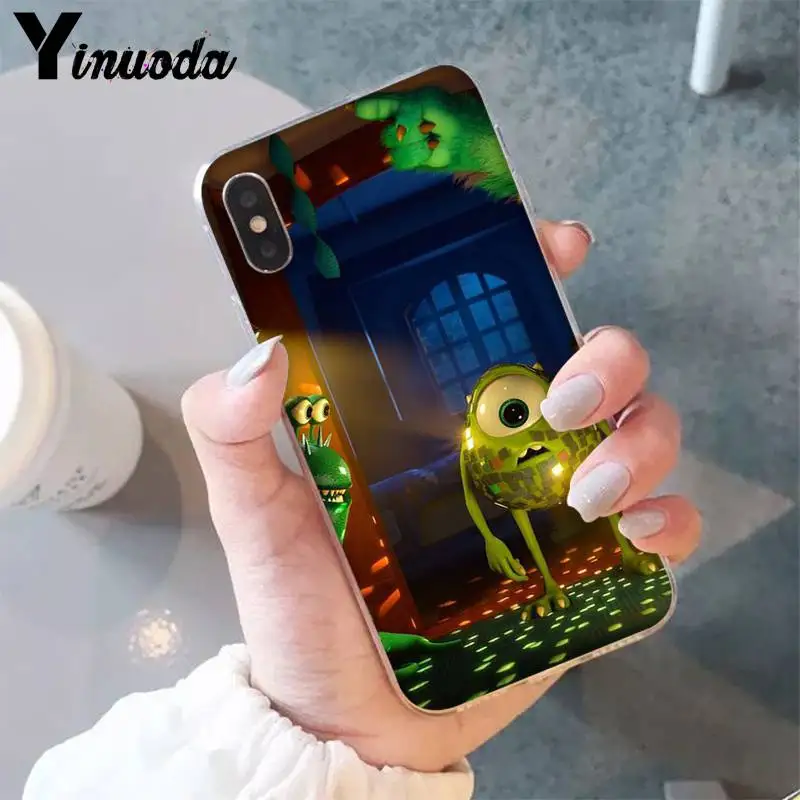 Yinuoda Funny Monster power Company мягкий чехол для телефона для iPhone X XS MAX 6 6s 7 7plus 8 8Plus 5 5S SE XR 10 11 11pro 11promax - Цвет: A13