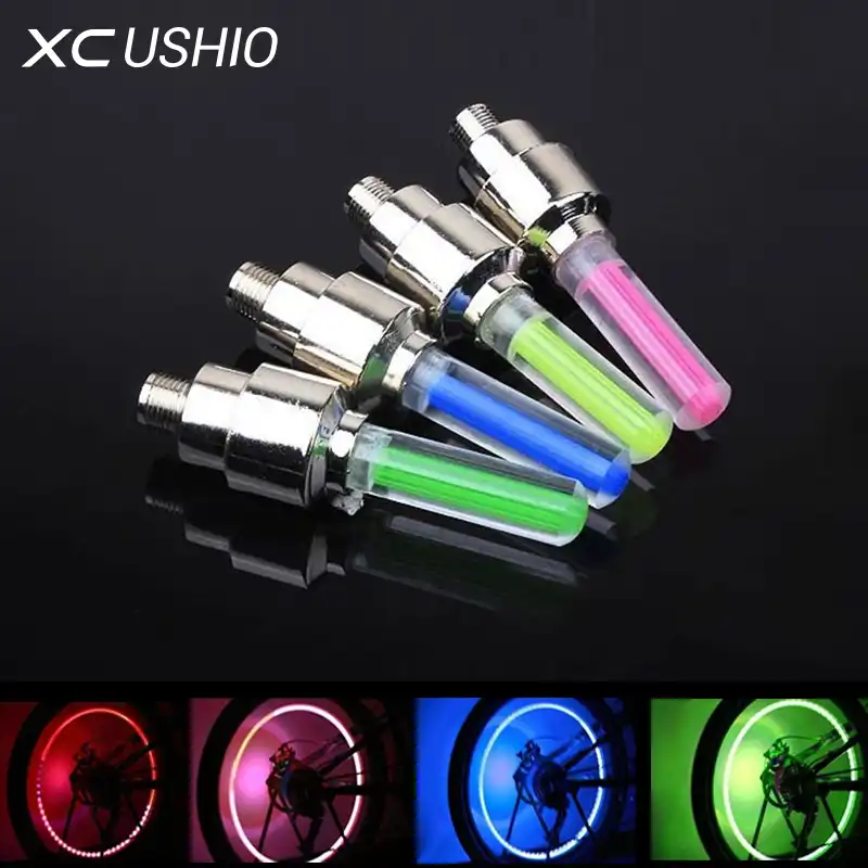 Coohole 4PC Wheel Tyre Valve Cap Flash LED Light Lamp Accessories with Internal Battery Waterproof Cycling Decoration for Bicycle Motorcycle Car Coohole 4PC Wheel Tyre Valve Cap Flash LED Light Lamp Accessories with Internal Battery Waterproof Cycling Decoration for Bicycle Motorcycle Car