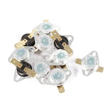 

10 x 250V 10A 190 Celsius NC Normal Close Thermostat Temperature Thermal Switch