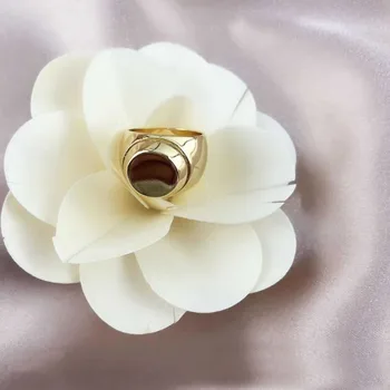 

19 New Paris Vintage Concave-Convex Geometric Smooth couple ring For Women Men bague anillos mujer anel aneis anelli bisuteria