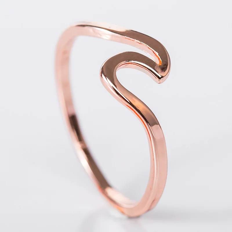 Серебряное кольцо амулеты золото Розовое Золото 13 Стиль Корона Сделай Сам Кристалл палец кольцо для женщин ювелирные изделия подарок - Цвет основного камня: HR206-Rose