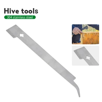 

Beekeeping Tools Stainless Frame Lifter and Scraper J Hook Tool Hive Tool Beekeeper Beekeeping Equipment