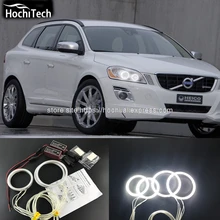 HochiTech Excellent CCFL Angel Eyes Kit Ultra bright headlight illumination for Volvo XC60 S60 09 10 11 2012 2013 with projector