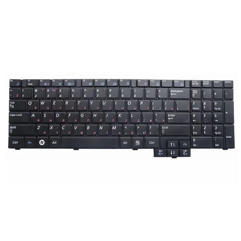 GZEELE новая клавиатура для ноутбука для samsung R525 R519 NP-R519 R719 NP-R719 R618 R538 P580 R528 R530 RU черная сменная Русская клавиатура