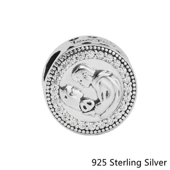 

CKK Snow White 80th Anniversary Charms 925 Sterling Silver Beads Original Jewelry Making Fits For Bracelets