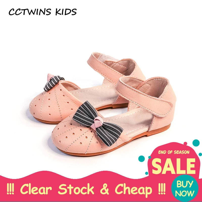 

CCTWINS KIDS 2018 Spring Children Butterfly Mary Jane Baby Girl Fashion Party Shoe Toddler Genuine Leather Princess Flat GM2000