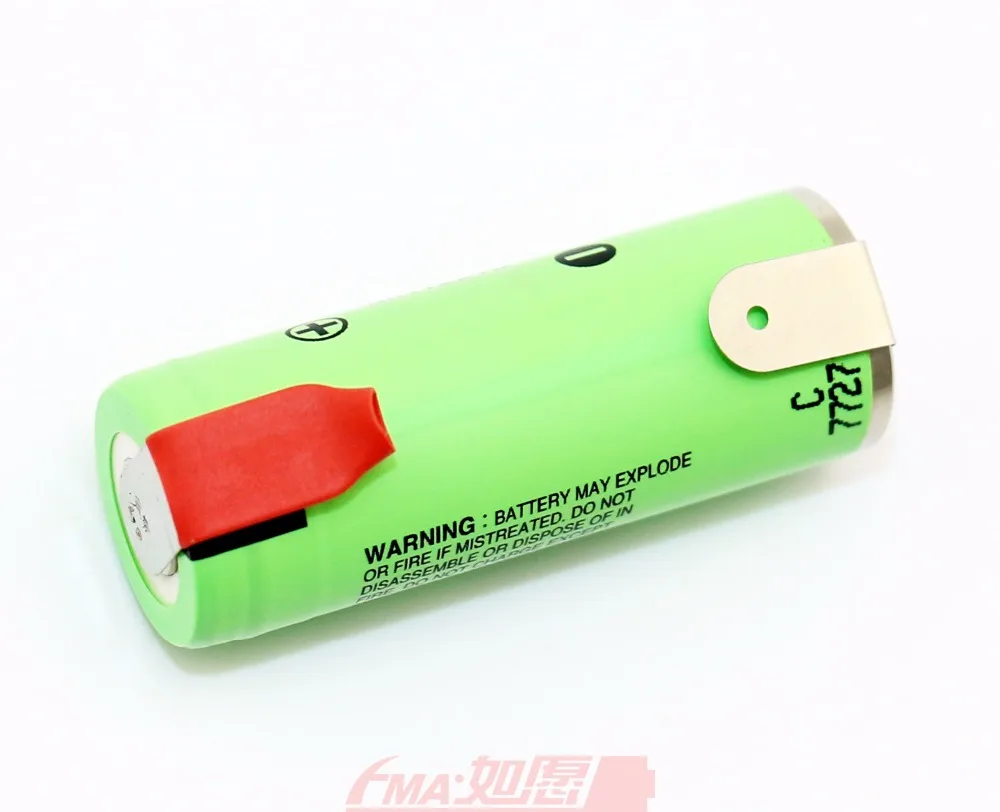 

LED Light Flashlight Camera Rechargeable Li-ion Battery 18500 3.6V 2040mAh by Japan NCR18500A