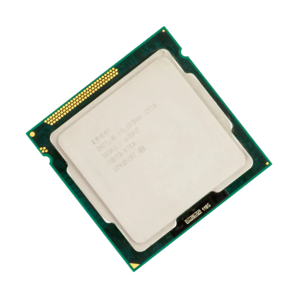 Intel Celeron G550 настольный процессор G550 Dual-Core 2,6 GHz 2 MB L3 Кэш LGA 1155 сервер используется Процессор