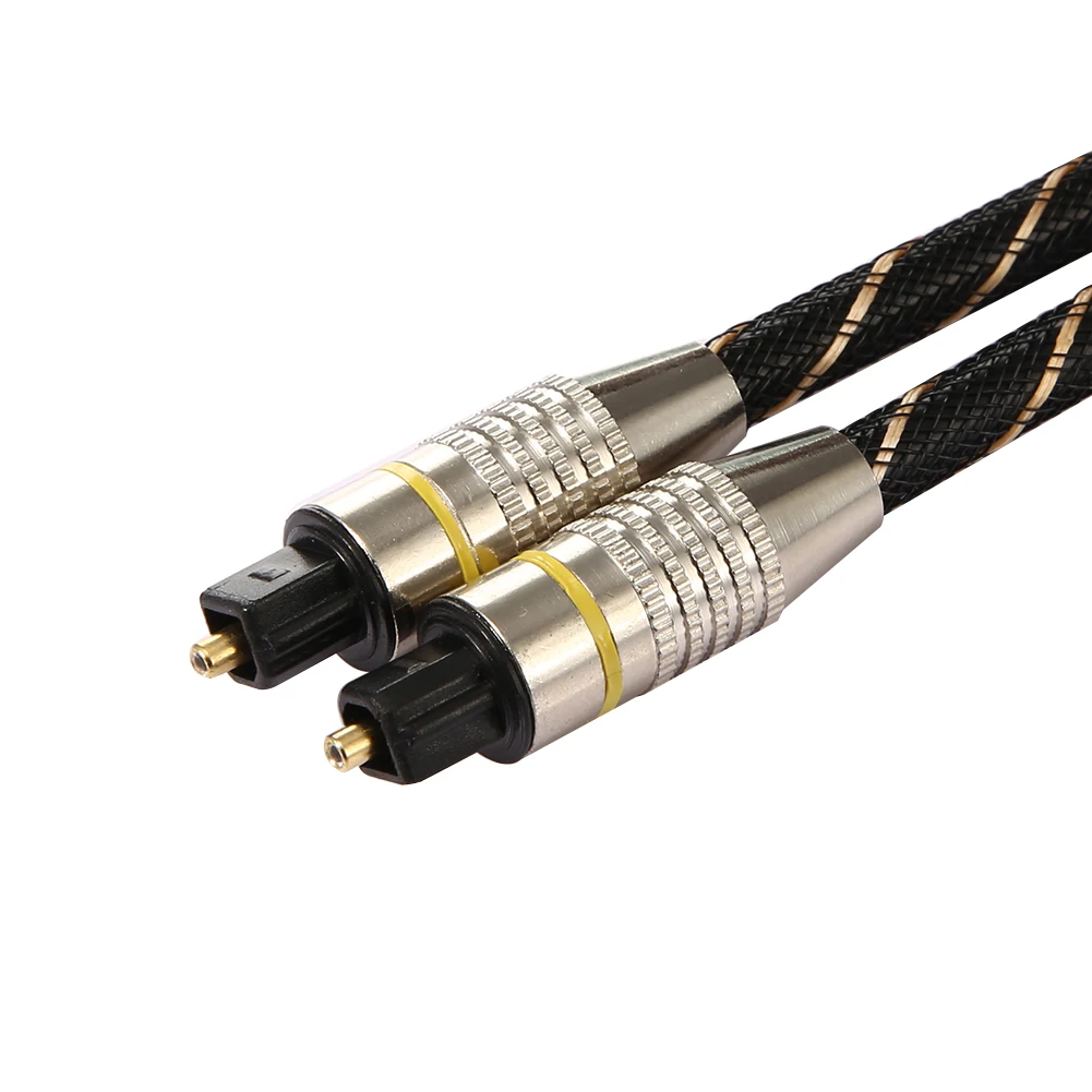 Digital Optical Audio Cable Fiber Toslink Male Optic Cable OD6.0 Toslink Male to Toslink Male for SOUND BAR BluRay Player CD DVD Digital Optical Audio Cable Fiber Toslink Male Optic Cable OD6.0 Toslink Male to Toslink Male for SOUND BAR BluRay Player CD DVD