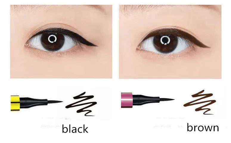 Palads fond Kan ikke 1pc Black Brown Waterproof Eyeliner Pencil Long-lasting Liquid Eye Liner  Pen Pencil Make Up Tool - Eyeliner - AliExpress